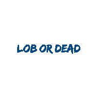 Lob Sticker by Londerzeel Badminton