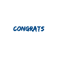 Congrats Lob Sticker by Londerzeel Badminton