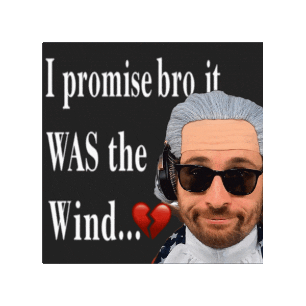 Dont Look At Me The Wind Sticker