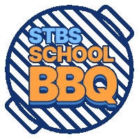 Santa Teresa Bbq Sticker by Saint Theresa Bilingual School