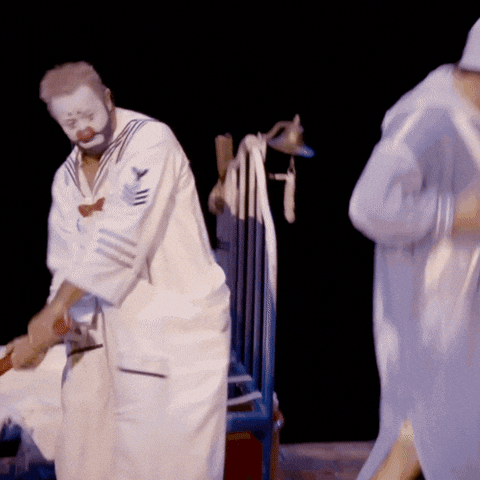 Slap Oops GIF by Cirque du Soleil