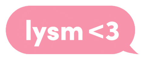 Ily Sticker by glamnetic