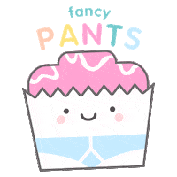 cake pants Sticker