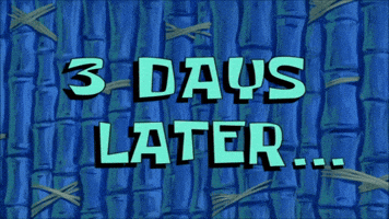 3 days later..