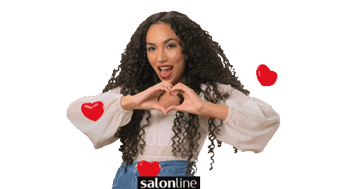 Heart Thanks Sticker by Salon Line