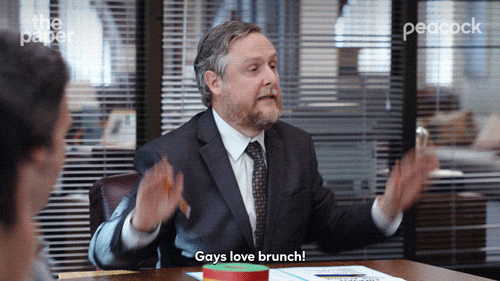 The Paper Gay GIF by Peacock