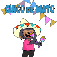 Happy Cinco Spanish Sticker by BoDoggos