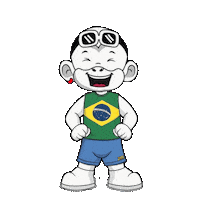 Br Rindo Muito Sticker by Zhot