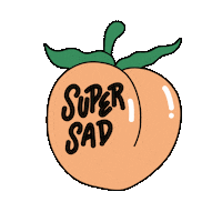 Sad Sticker Sticker by YANN