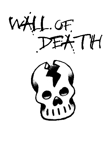 Wall Of Death Sticker by BMS Motorcycle