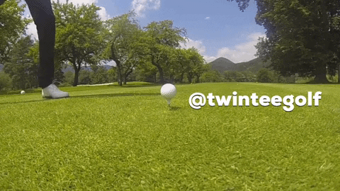 twinteegolf golf drive strike golfclub GIF