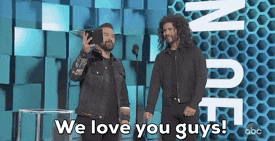 American Music Awards We Love You Guys GIF by AMAs