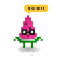 bandits dance pixel kawaii flower GIF