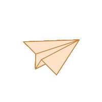 Dm Papierflieger Sticker by Lebenskompass