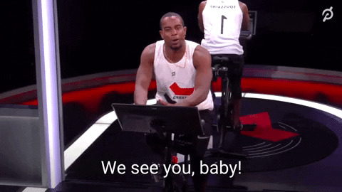 Alex Toussaint GIF by Peloton