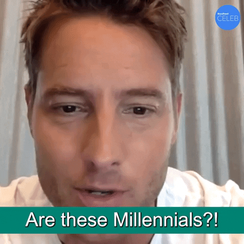 Justin Hartley Millennials GIF by BuzzFeed