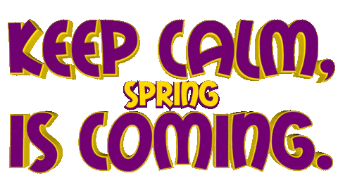 Keep Calm Is Coming Sticker by OpticalArtInc.