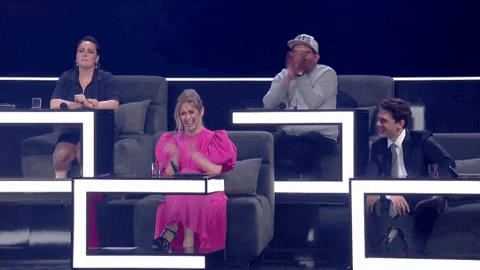 Lara Fabian Laughing GIF by Star Académie TVA