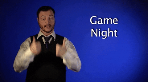 game night asl GIF by Sign with Robert