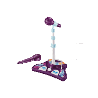 Sing Along Microphone Sticker by NESSTOY