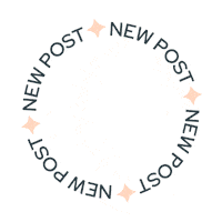 Visual Design New Post Sticker