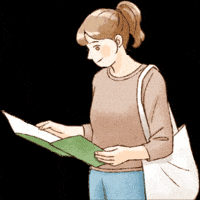 Woman Korean GIF by vank