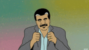 Neil Degrasse Tyson Thumbs Up GIF by Animation Domination High-Def