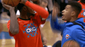 oklahoma city lol GIF by NBA