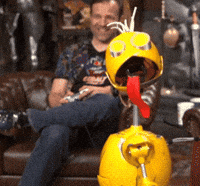 Shocked Sam Riegel GIF