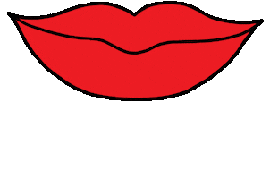 Lips Smile Sticker by Georgia Perry