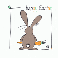 Happy Bunny GIF by deinechristine