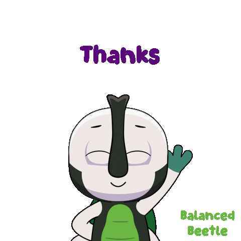 Thanks Thank You Sticker by VeeFriends