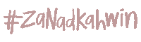 Zanadkahwin Sticker