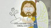michael the archangel angel GIF by South Park 