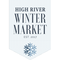 InclusionFoothills high river winter market high river winter market high river market Sticker