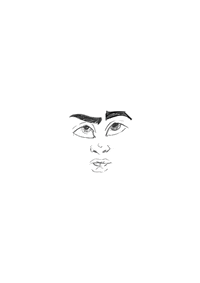 nikkosketch sad face cry sadness GIF