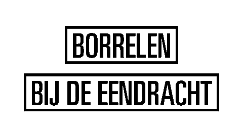 deeendracht giphyupload drink borrelen eendracht Sticker