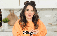 Side Eye Ok GIF by Rosanna Pansino