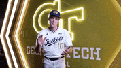 Georgia Tech Baseball GIF by Georgia Tech Yellow Jackets