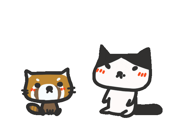 Cat Love Sticker by yomoyeah