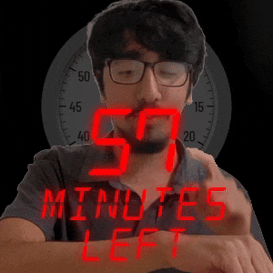 57 minutes left