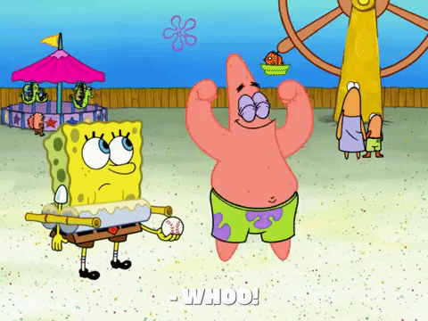 season 7 growth spout GIF by SpongeBob SquarePants