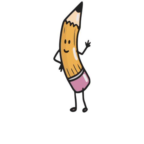 Pencil Lula Sticker