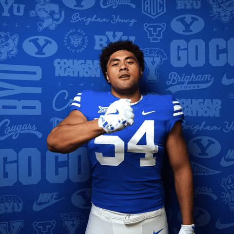 College Football Go Cougs GIF by BYU Cougars