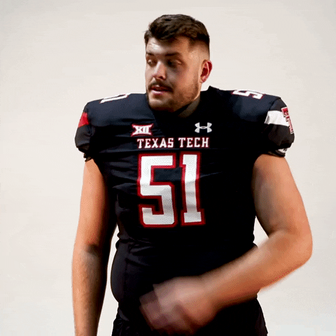 Tj Storment GIF by Texas Tech Football