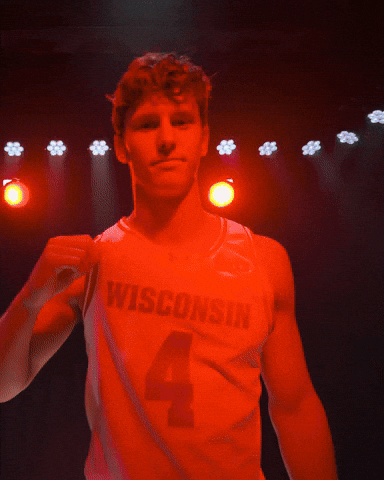 Badgers Basketball GIF by Wisconsin Badgers