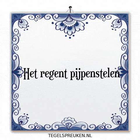 Water Storm GIF by Tegelspreuken.nl