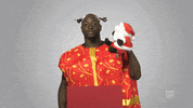santa claus football GIF by Bundesliga