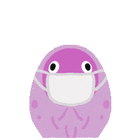 Stay Home Take Care Sticker by pikaole