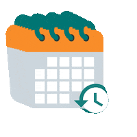 Time Calendar Sticker by Wireless Vision